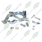 AC100410533 Кронштейн заднего крыла передняя часть D 105 (к-кт 2шт) Alfa Car